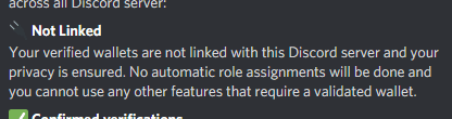 Not linked